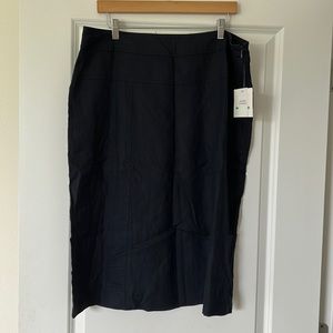 ELLEN TRACY LINEN SKIRT SIZE 16 MSRP $69.50 NWT